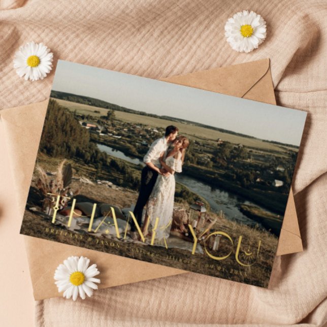 Carte Mariage horizontale Boho Elegance (Créateur téléchargé)