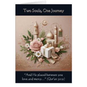 Carte Mariage inspirée du Coran