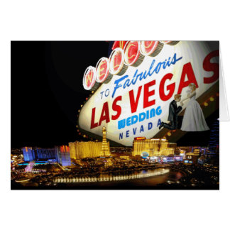 Carte mariage Las Vegas