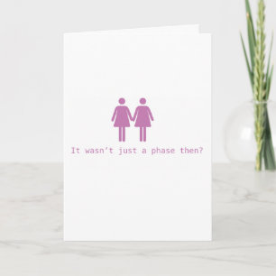 Carte mariage lesbienne