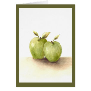 Carte Mariage Lil Green Apples