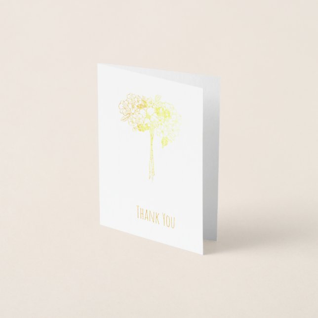 Carte mariage Merci Mini (3,5 po x 5 po) (Devant)