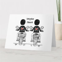 Mariage motocyclette Grooms