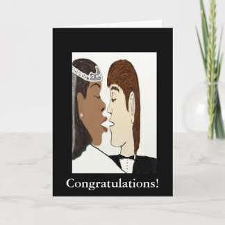 Carte mariage multiculturelle