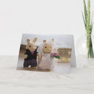Carte Mariage nounours