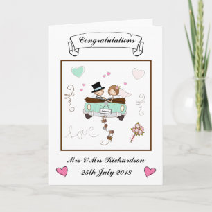Carte Mariage personnalisée
