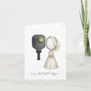 Carte Mariage personnalisée pour les amateurs de P