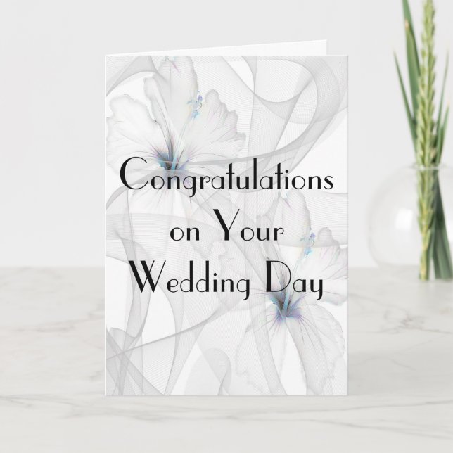 Carte mariage pour la tante préférée et le nouveau (Devant)