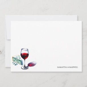 Carte Mariage pour les amateurs de vin