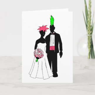 Carte Mariage Punk