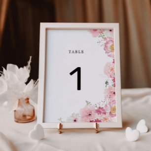 Carte Mariage rose