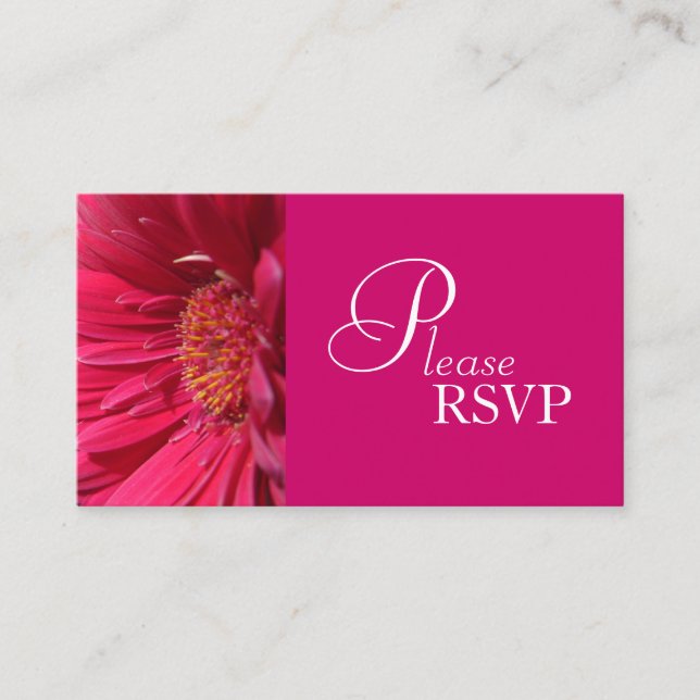 Carte Mariage RSVP (Devant)