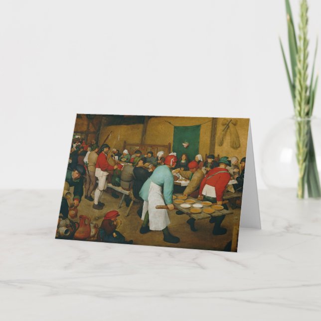 Carte Mariage rural, 1568 (Devant)