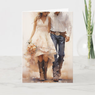 Carte Mariage Stetson & dentelle : Sundown Serenade