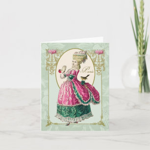 Carte Marie Antoinette