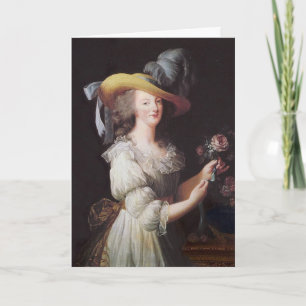 Carte Marie Antoinette