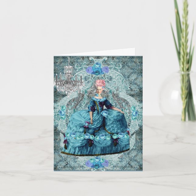 Carte Marie Antoinette Reine de France (Devant)