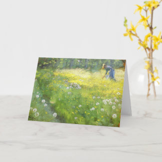 Carte Marie Krøyer in the Garden at Skagen-PS Kroyer