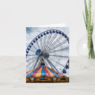 Carte Marine Pier Ferris Wheel Penser À Vous