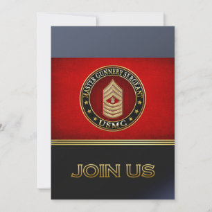 Carte Marines des États-Unis : Sergent-chef de l'armée d