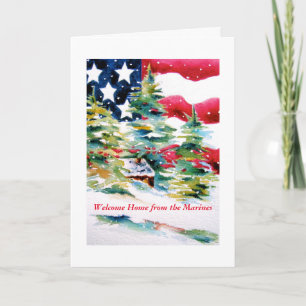 Carte Marines Welcome Home