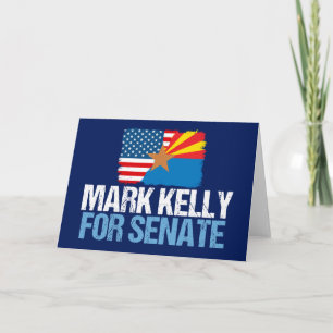 Carte Mark Kelly pour le Sénat Élection Arizona 2022