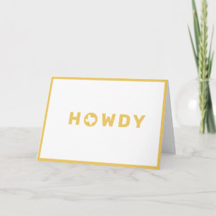 Carte marketing Howdy Neighbor Realtor