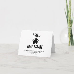 Carte Marketing Immobilier Je Vends des Biens Immobilier