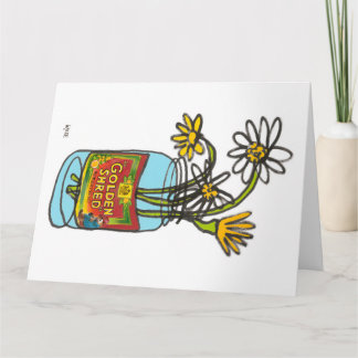 Carte Marmelade et fleurs en continu en fleurs