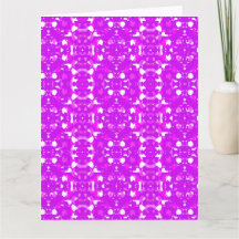 Marques symétriques roses et blanches