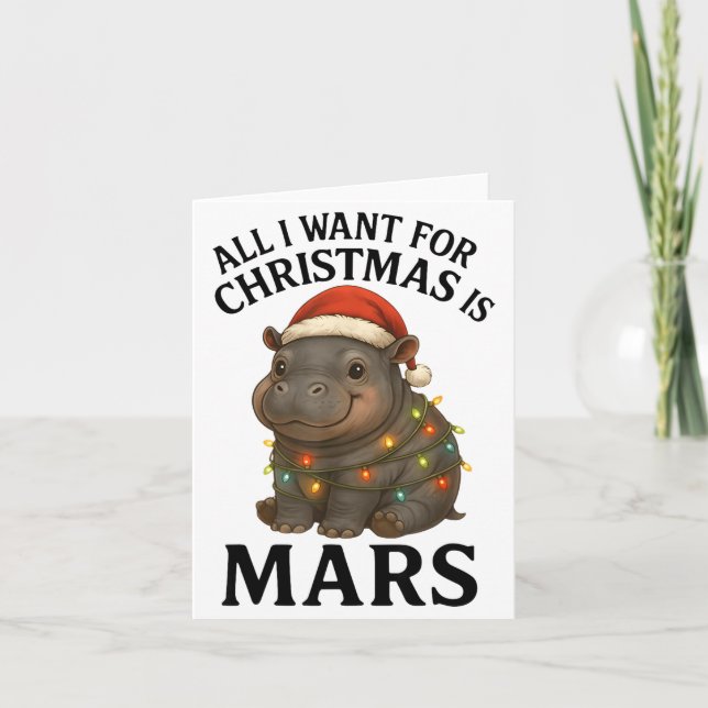 Carte Mars The Hip Christmas Baby Hip Mars Viral Pygmy H (Devant)