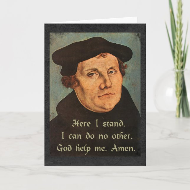 Carte Martin Luther Here (Devant)