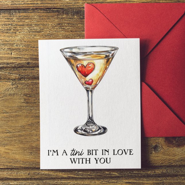 Carte Martini Funny Saint-Valentin (Créateur téléchargé)