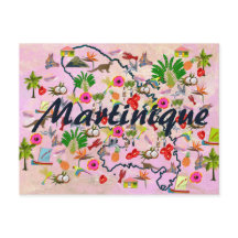 Carte Martinique