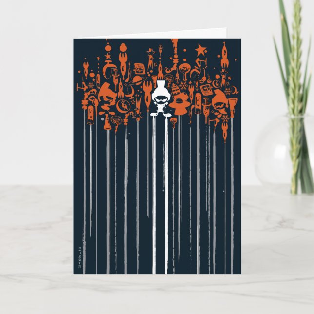 Carte MARVIN THE MARTIAN™ Armes de destruction massive (Devant)