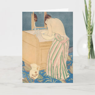 Carte Mary Cassatt - Femme Baignade