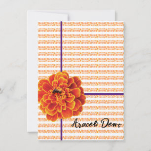 Carte Marygolds Flat Holiday