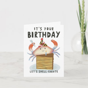 Carte Maryland Anniversaire Drapeau Crabe Bleu Smith Isl