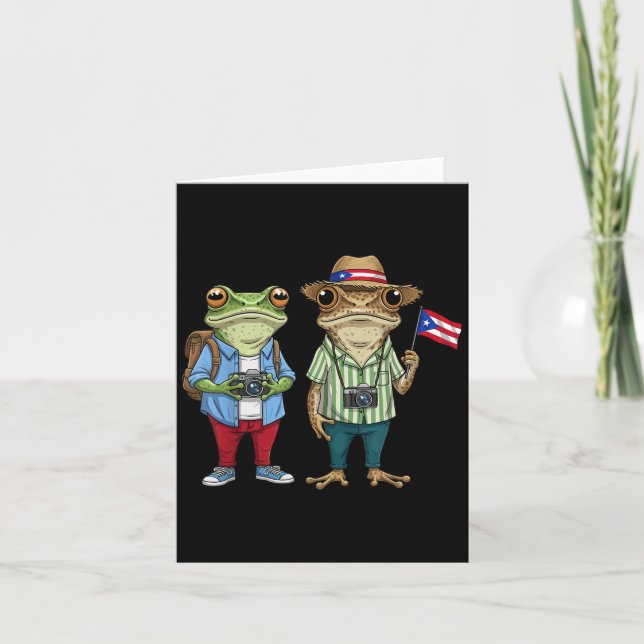 Carte Más Fotos Porto Rico Drapeau Ricain Sapo Concho (Devant)