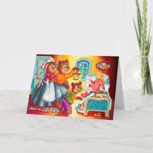 Carte Masha et 3 ours