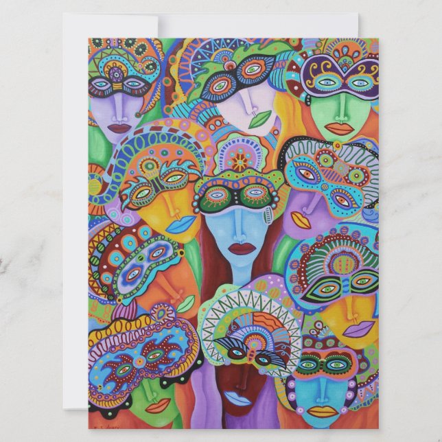 Carte Masquerade 7 (Devant)