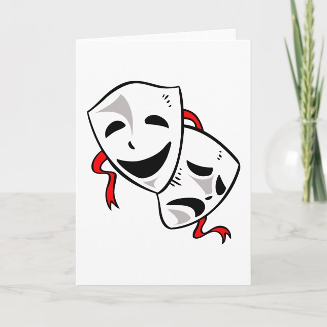 Carte Masques de drame (Devant)