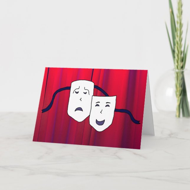 Carte Masques de Drame (Devant)