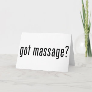 Carte Massage obtenu ?
