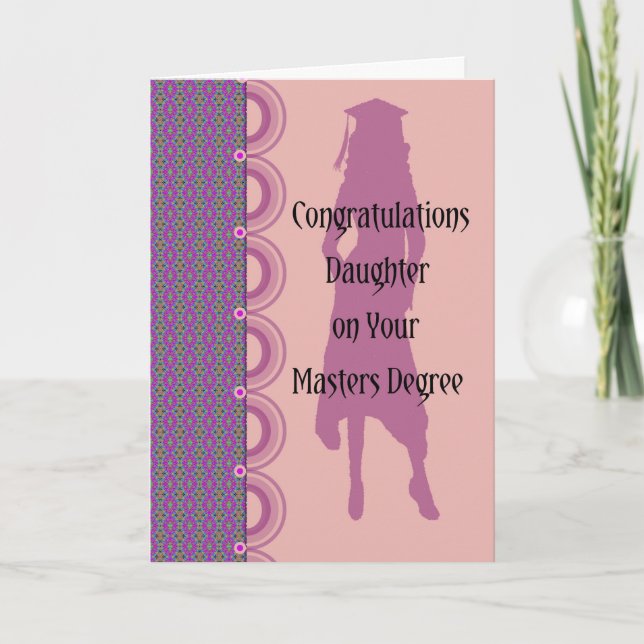 Carte Master Card pour fille (Devant)