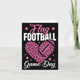 Carte Match de football à drapeau jour de match femmes f