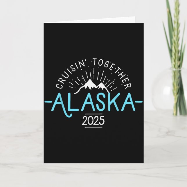 Carte Matching Family Friends And Group Alaska Cruise 20 (Devant)