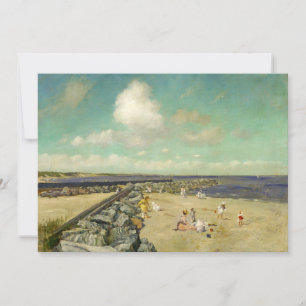 Carte Matin à Breakwater   William Merritt Chase