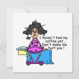 Carte Matin Avant Humour Café