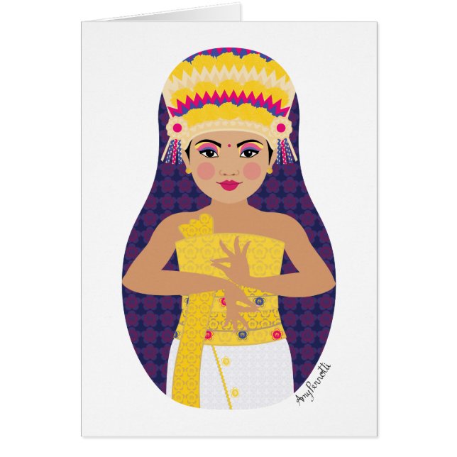 Carte Matryoshka (Devant)